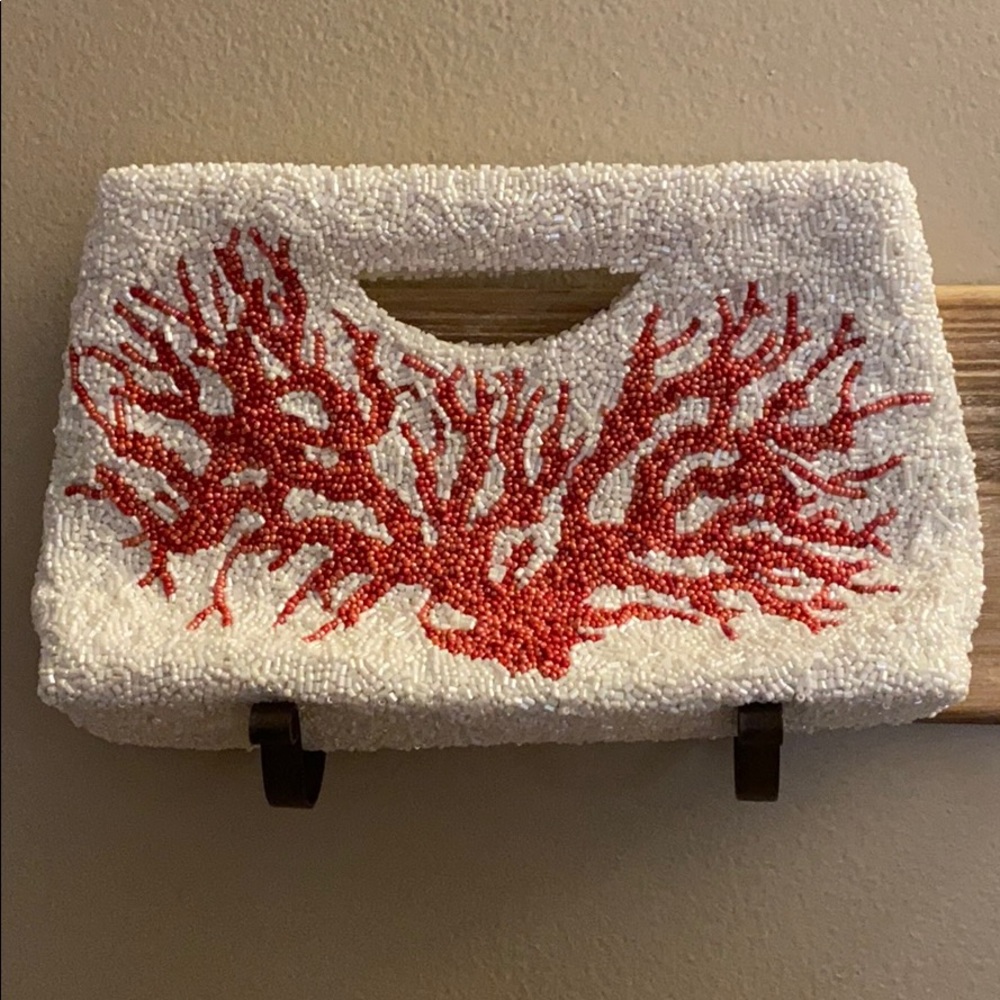 Moyna beaded handbag